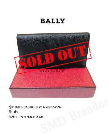 BALLY กระเป๋าสตางค์ผู้หญิง/ผู้ชายใบยาว รุ่น  Baliro BALIRO B 216 6205276  Code: 6205276