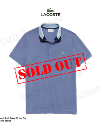 Lacoste เสื้อโปโลชาย  รุ่น Lacoste Regular Fit Sport Short Polo Code: PH8570 10PQ8