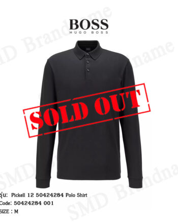 HUGO BOSS เสื้อโปโลแขนยาว รุ่น Pickell 12 50424284 Polo Shirt Code: 50424284 001
