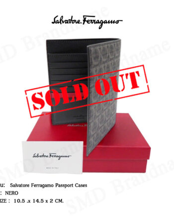 Salvatore Ferragamo ที่เก็บหนังสือเดินทาง รุ่น Salvatore Ferragamo Passport Cases Code: 66A491 0716498