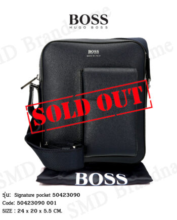 HUGO BOSS กระเป๋าสะพายข้างผู้ชาย รุ่น Signature pocket 50423090 Code: 50423090 001