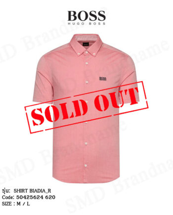 HUGO BOSS เสื้อเชิ้ตแขนสั้น รุ่น SHIRT BIADIA_R Code: 50425624 620