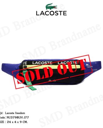 Lacoste กระเป๋าคาดเอว รุ่น Lacoste freedom Code: NU3798UH J77