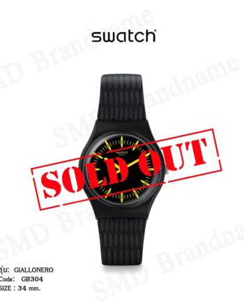SWATCH นาฬิกาข้อมือ รุ่น GIALLONERO Code: GB304