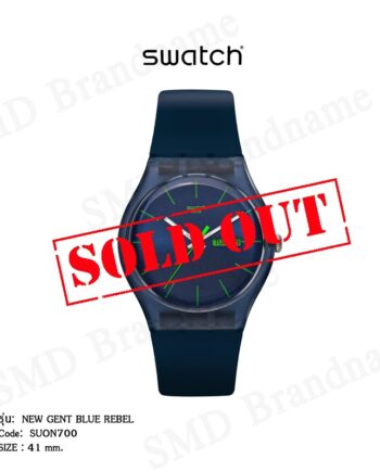 SWATCH นาฬิกาข้อมือ รุ่น NEW GENT BLUE REBEL Code: SUON700