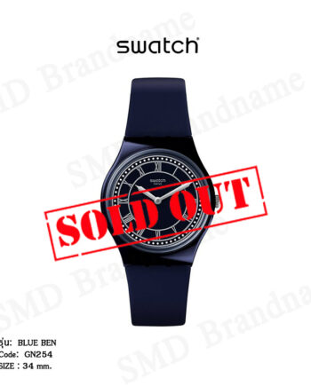 SWATCH นาฬิกาข้อมือ รุ่น  BLUE BEN Code: GN254