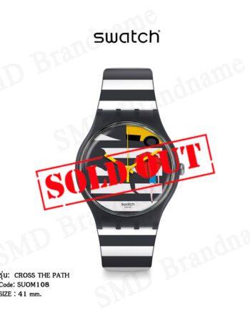 SWATCH นาฬิกาข้อมือ รุ่น CROSS THE PATH Code: SUOM108