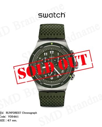SWATCH นาฬิกาข้อมือ รุ่น RUNFOREST Chronograph Code: YOS461