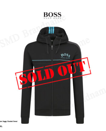 HUGO BOSS เสื้อฮู้ดสำหรับผู้ชาย  Athleisure Saggy Hooded Sweat  Code: 50421591