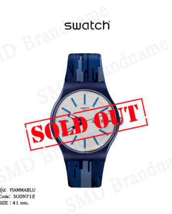 SWATCH นาฬิกาข้อมือ รุ่น FIAMMABLU Code: SUON712