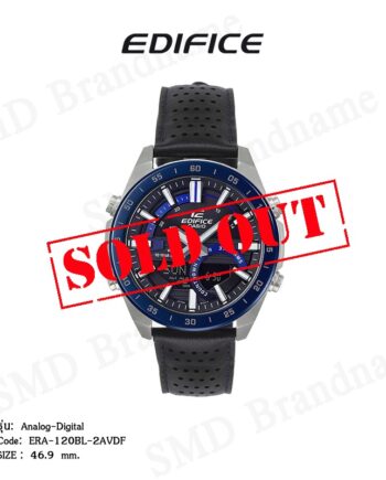 CASIO EDIFICE นาฬิกาข้อมือ รุ่น Analog-Digital Code: ERA-120BL-2AVDF