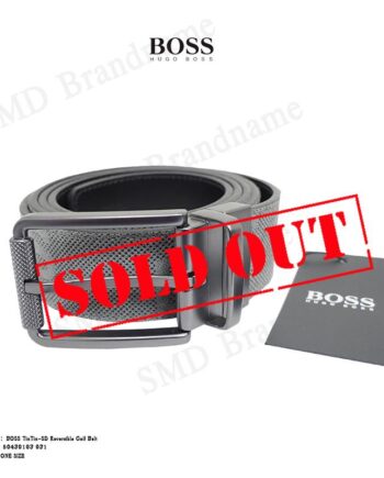 HUGO BOSS เข็มขัดผู้ชาย รุ่น BOSS TinTin-SD Reversible Golf Belt  Code: 50430103 031