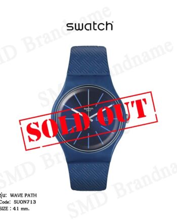 SWATCH นาฬิกาข้อมือ รุ่น WAVE PATH Code: SUON713