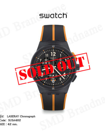 SWATCH นาฬิกาข้อมือ รุ่น LASERAY Chronograph Code: SUSA402