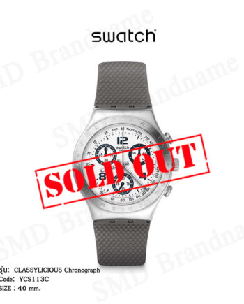 SWATCH นาฬิกาข้อมือ รุ่น CLASSYLICIOUS Chronograph Code: YCS113C