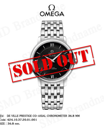 OMEGA นาฬิกาข้อมือ รุ่น DE VILLE PRESTIGE CO-AXIAL CHRONOMETER 36.8 MM Code: 424.10.37.20.01.001