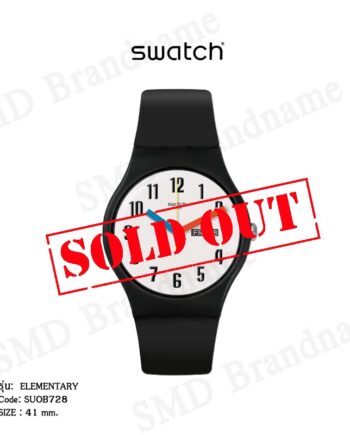 SWATCH นาฬิกาข้อมือ รุ่น ELEMENTARY Code: SUOB728