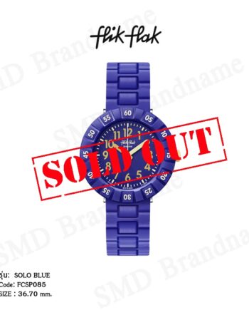 Flik Flak นาฬิกาข้อมือ รุ่น  SOLO BLUE Code: FCSP085