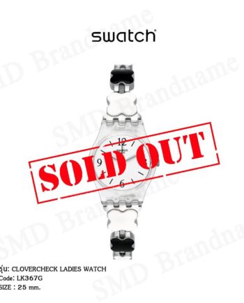 SWATCH นาฬิกาข้อมือ รุ่น CLOVERCHECK LADIES WATCH  Code: LK367G