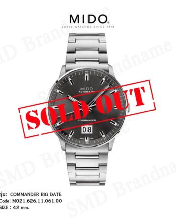 MIDO นาฬิกาข้อมือ รุ่น COMMANDER BIG DATE Code: M021.626.11.061.00