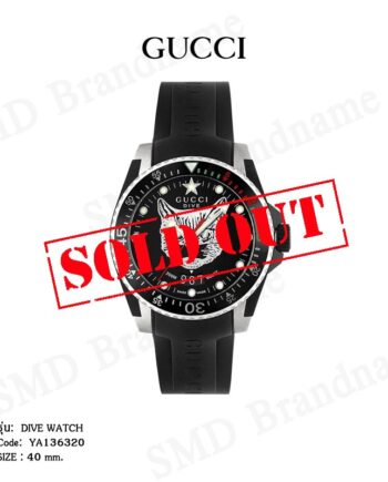 GUCCI นาฬิกาข้อมือ รุ่น DIVE WATCH Code: YA136320