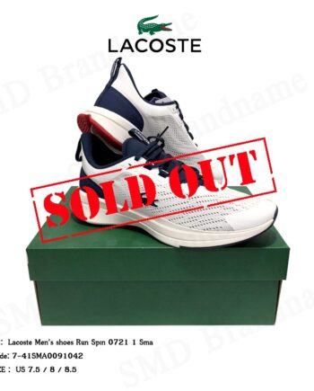 Lacoste รองเท้าผ้าใบ รุ่น Lacoste Men's Shoes Run Spin 0721 1 Sma Code: 7-41SMA0091042