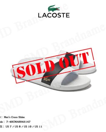 Lacoste รองเท้าแตะ รุ่น Men's Croco Slides Code: 7-40CMA0045147