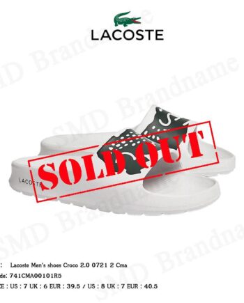 Lacoste รองเท้าแตะ รุ่น Lacoste Men's shoes Croco 2.0 0721 2 Cma Code: 741CMA00101R5