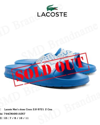 Lacoste รองเท้าแตะ รุ่น Lacoste Men's shoes Croco 2.0 0721 2 Cma Code: 744CMA00152K7