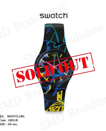 SWATCH นาฬิกาข้อมือ รุ่น NIGHTCLUBA Code: GB318