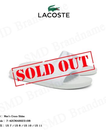 Lacoste รองเท้าแตะ รุ่น Men's Croco Slides Code: 7-42CMA0023108