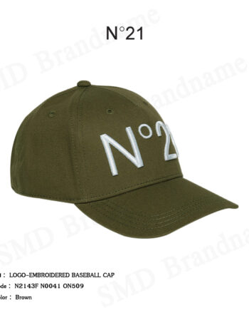 Numeroventuno Nº21 หมวก รุ่น Logo-Embroidered Baseball cap Code: N2143F N0041 ON509