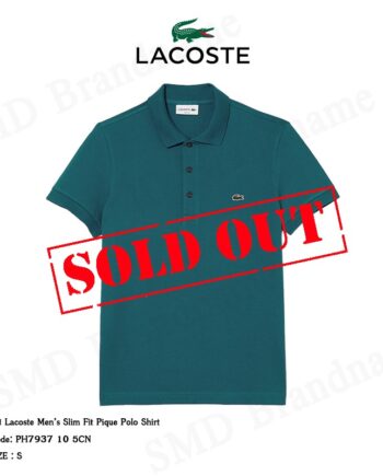 Lacoste เสื้อโปโลชาย รุ่น Lacoste Men’s Slim Fit Pique Polo Shirt Code: PH7937 10 5CN