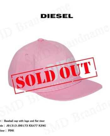 Diesel หมวก รุ่น Baseball cap with logo and flat visor Code: J01313 J00173 KXA77 K39G