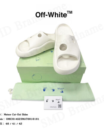 Off-White รองเท้าแตะ รุ่น Off-White Meteor Slip-On Slides Code: OMIC014S23MAT0010101