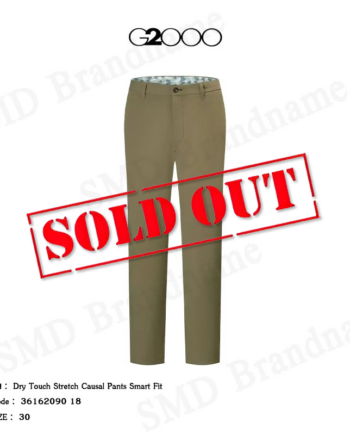 G2000 กางเกงสแล็ค ขายาว ทำงาน รุ่น Dry Touch Stretch Causal Pants Smart Fit Code: 36162090 18