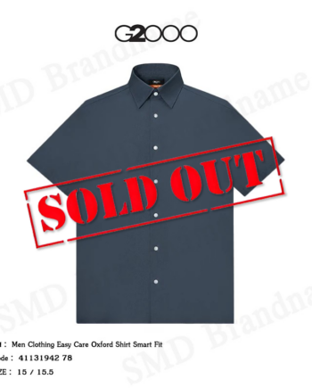 G2000 เสื้อเชิ้ตแขนสั้น รุ่น Men Clothing Easy Care Oxford Shirt Smart Fit Code: 41131942 78