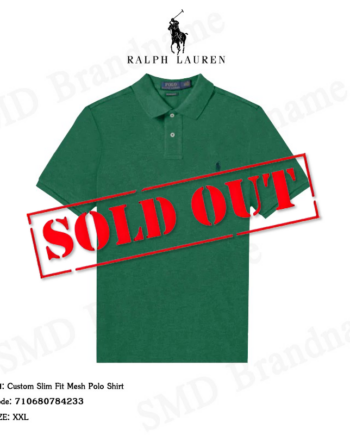 Polo Ralph Lauren เสื้อโปโล รุ่น Custom Slim Fit Mesh Polo Shirt Code: 710680784233