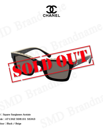 Chanel แว่นกันแดดผู้หญิง รุ่น Square Sunglasses Acetate Code: A71342 X08101 S5343