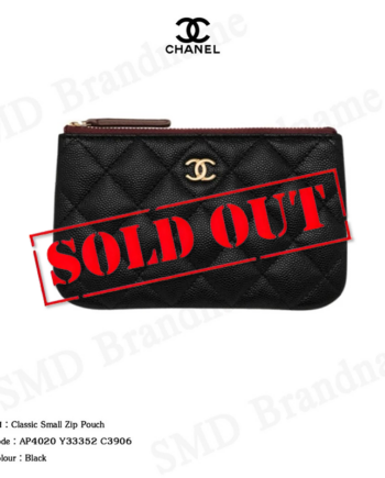 Chanel กระเป๋าสตางค์ผู้หญิง รุ่น Classic Small Zip Pouch Code: AP4020 Y33352 C3906