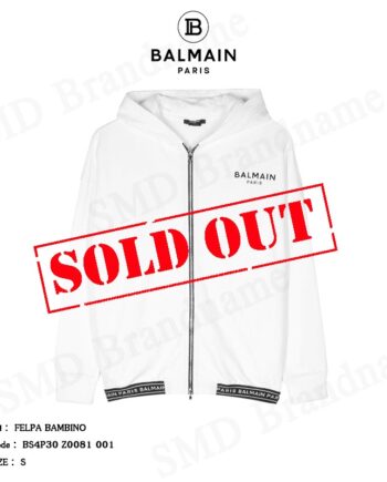 Balmain เสื้อสเวตเตอร์ รุ่น Felpa Bambino Code: BS4P30 Z0081 001