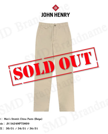 John Henry กางเกงขายาว รุ่น Men's Stretch Chino Pants (Beige) Code: JH S424MPTSM09