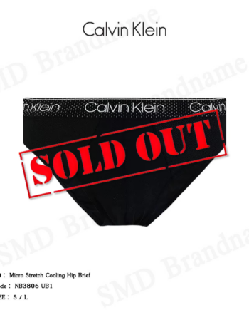 Calvin Klein กางเกงชั้นในผู้ชาย รุ่น Micro Stretch Cooling Hip Brief Code: NB3806 UB1