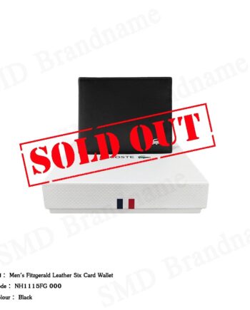 Lacoste กระเป๋าสตางค์ รุ่น Men's Fitzgerald Leather Six Card Wallet Code: NH1115FG 000