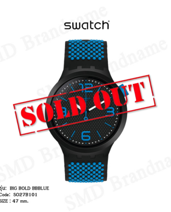 SWATCH นาฬิกาข้อมือ รุ่น BIG BOLD BBBLUE Code: SO27B101