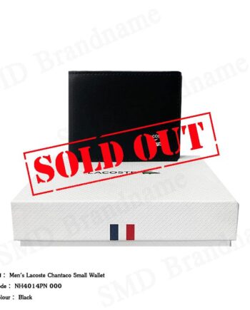 Lacoste กระเป๋าสตางค์ รุ่น Men's Lacoste Interior Card Slot Foldable Wallet Code: NH4014PN 000