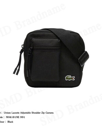 Lacoste กระเป๋าสะพายข้าง รุ่น Unisex Lacoste Adjustable Shoulder Zip Camera Code: NH4101NE 991