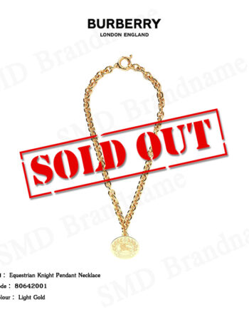 Burberry สร้อยคอ รุ่น Equestrian Knight Pendant Necklace Code: 80642001