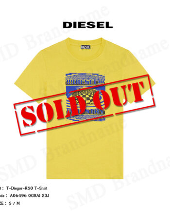 Diesel เสื้อยืด รุ่น T-Diegor-K50 T-Shirt Code: A06496 0GRAI 23J