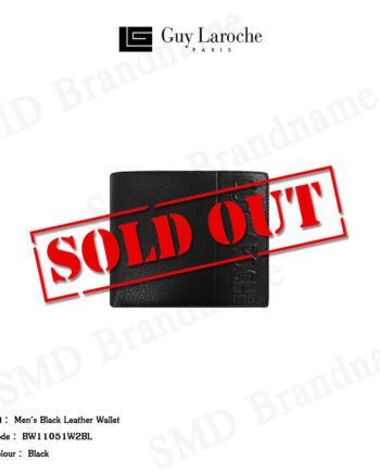 Guy Laroche กระเป๋าสตางค์ รุ่น Men's Black Leather Wallet Code: BW11051W2BL